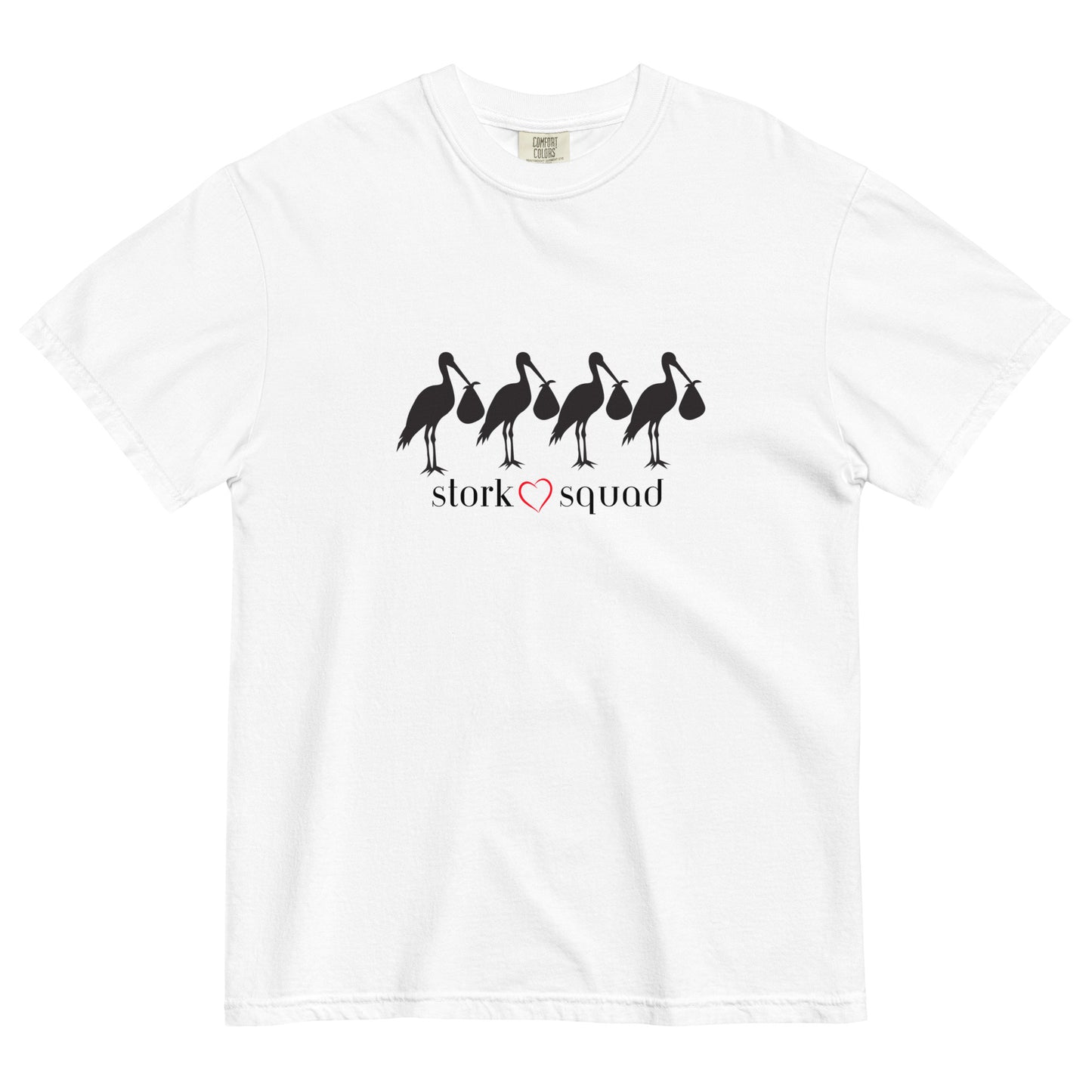 Stork Squad Labor and Delivery Unisex Comfort Colors T-Shirt