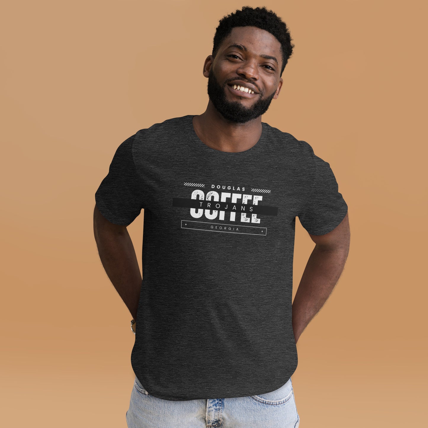Trojan Coffee County Douglas Georgia Unisex Bella Canvas T-Shirt