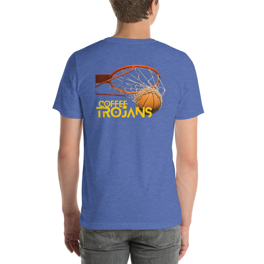 Trojans Basketball Bella Canvas Unisex T-Shirt