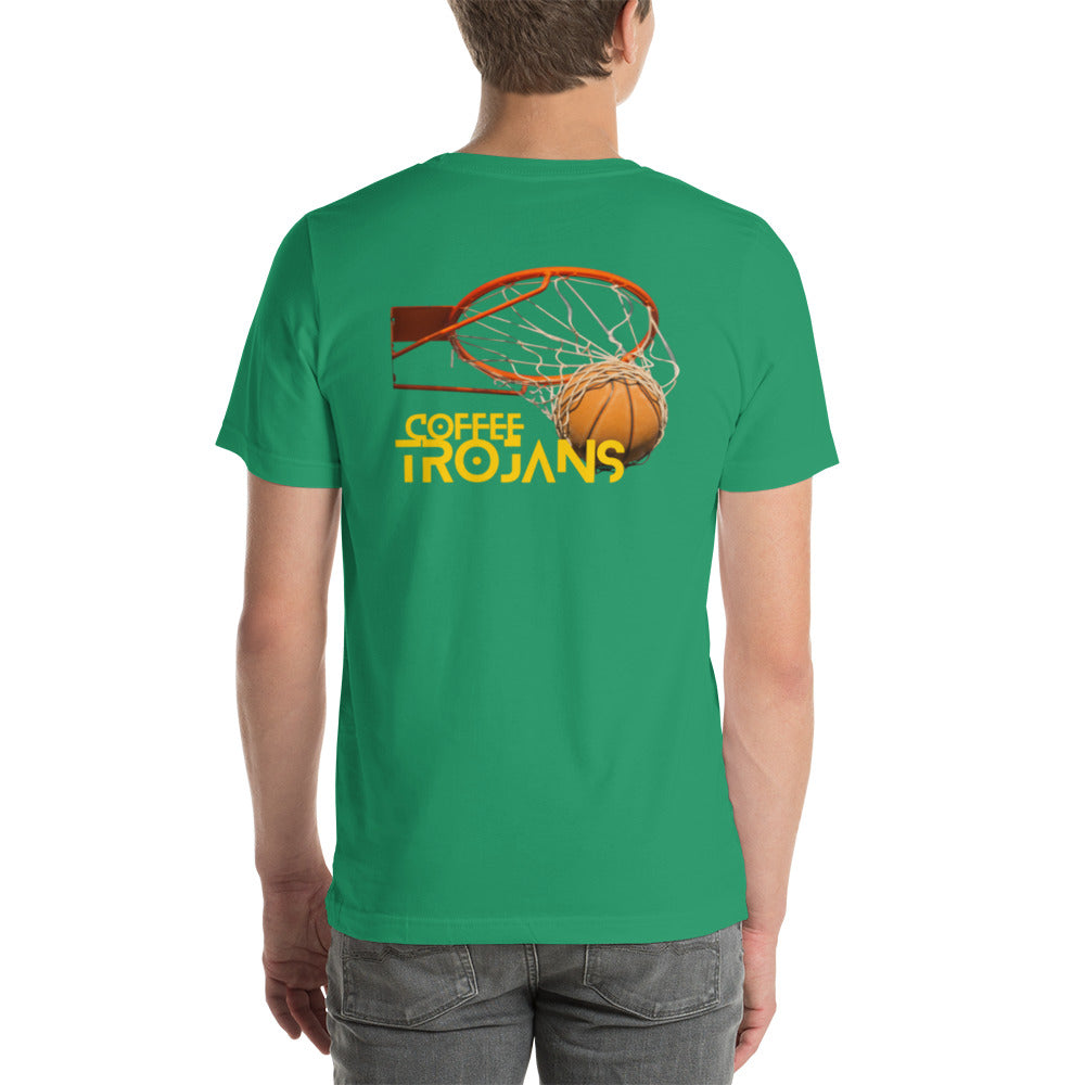 Trojans Basketball Bella Canvas Unisex T-Shirt