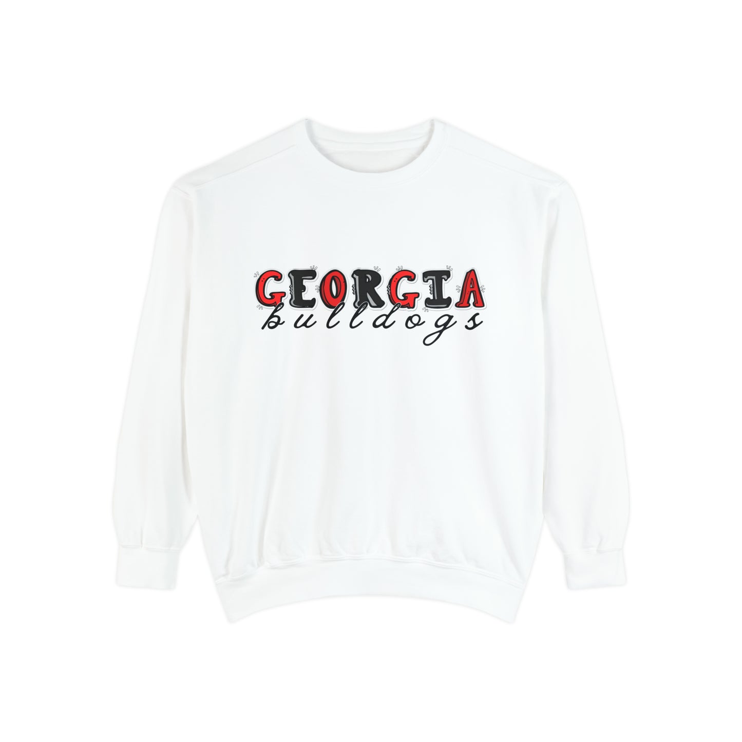 Georgia Bulldogs Comfort Colors Sweatshirt