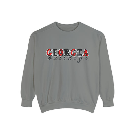 Georgia Bulldogs Comfort Colors Sweatshirt