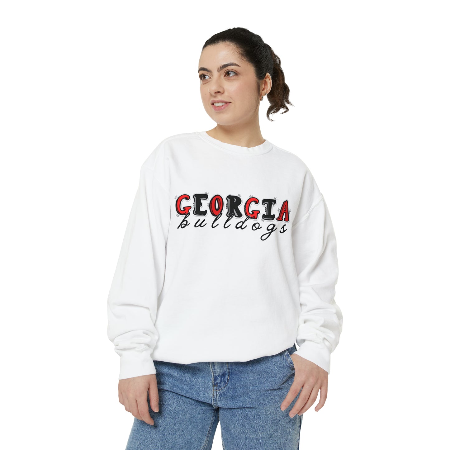 Georgia Bulldogs Comfort Colors Sweatshirt