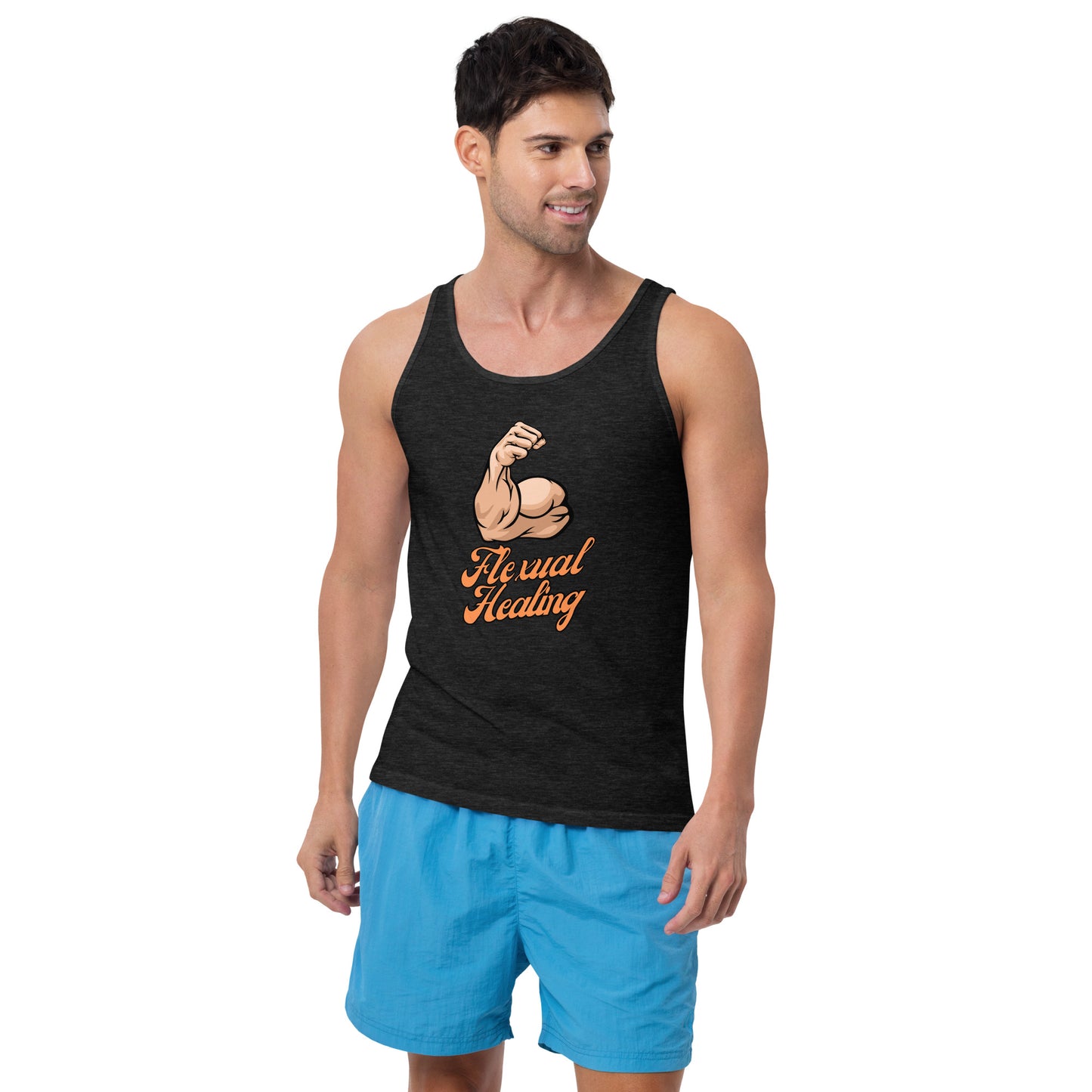 Crossfit Team Name Flexual Healing Unisex Tank Top