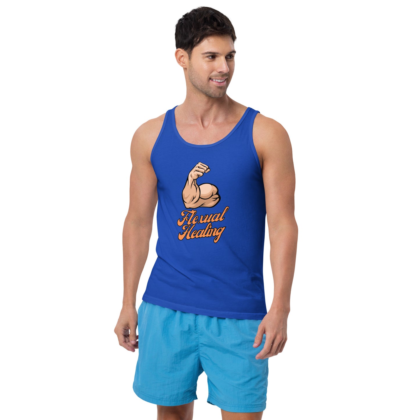 Crossfit Team Name Flexual Healing Unisex Tank Top