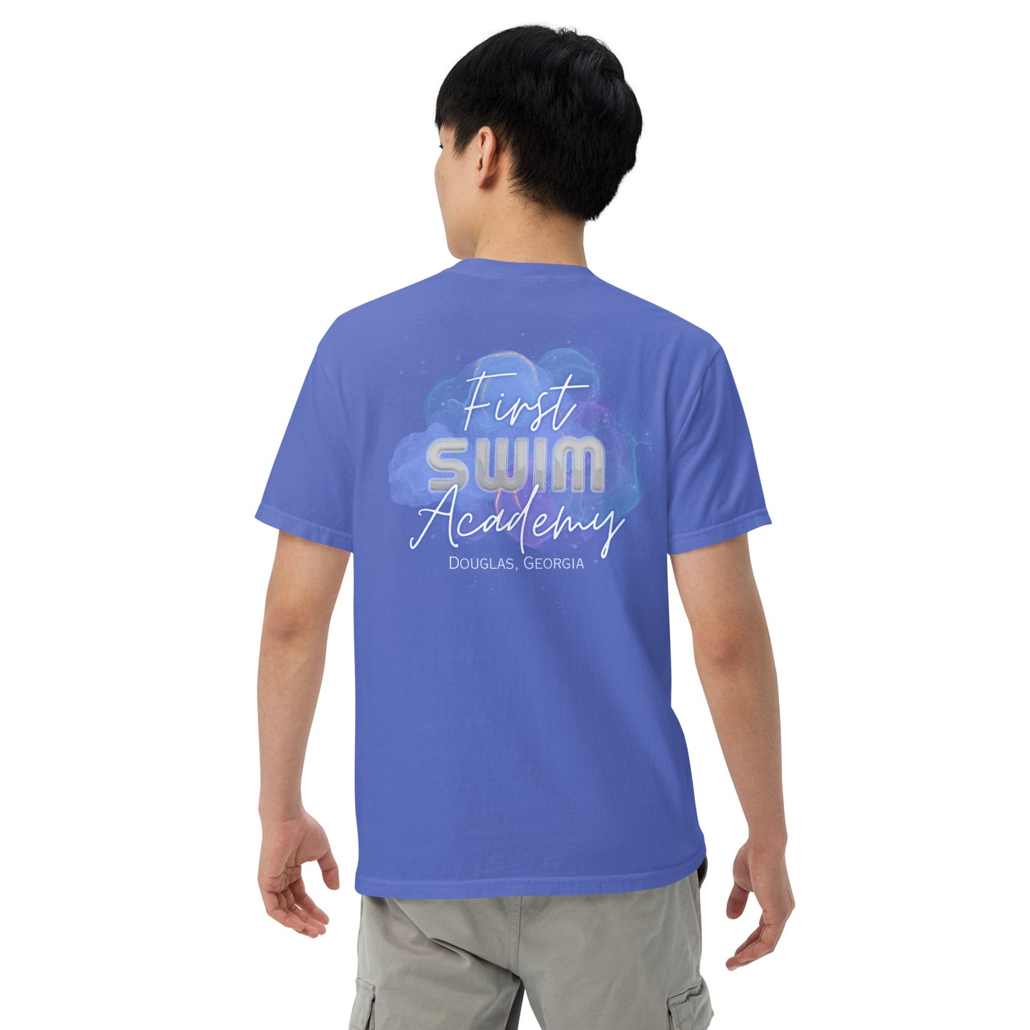 First Academy Swim Comfort Colors Heavyweight T-Shirt