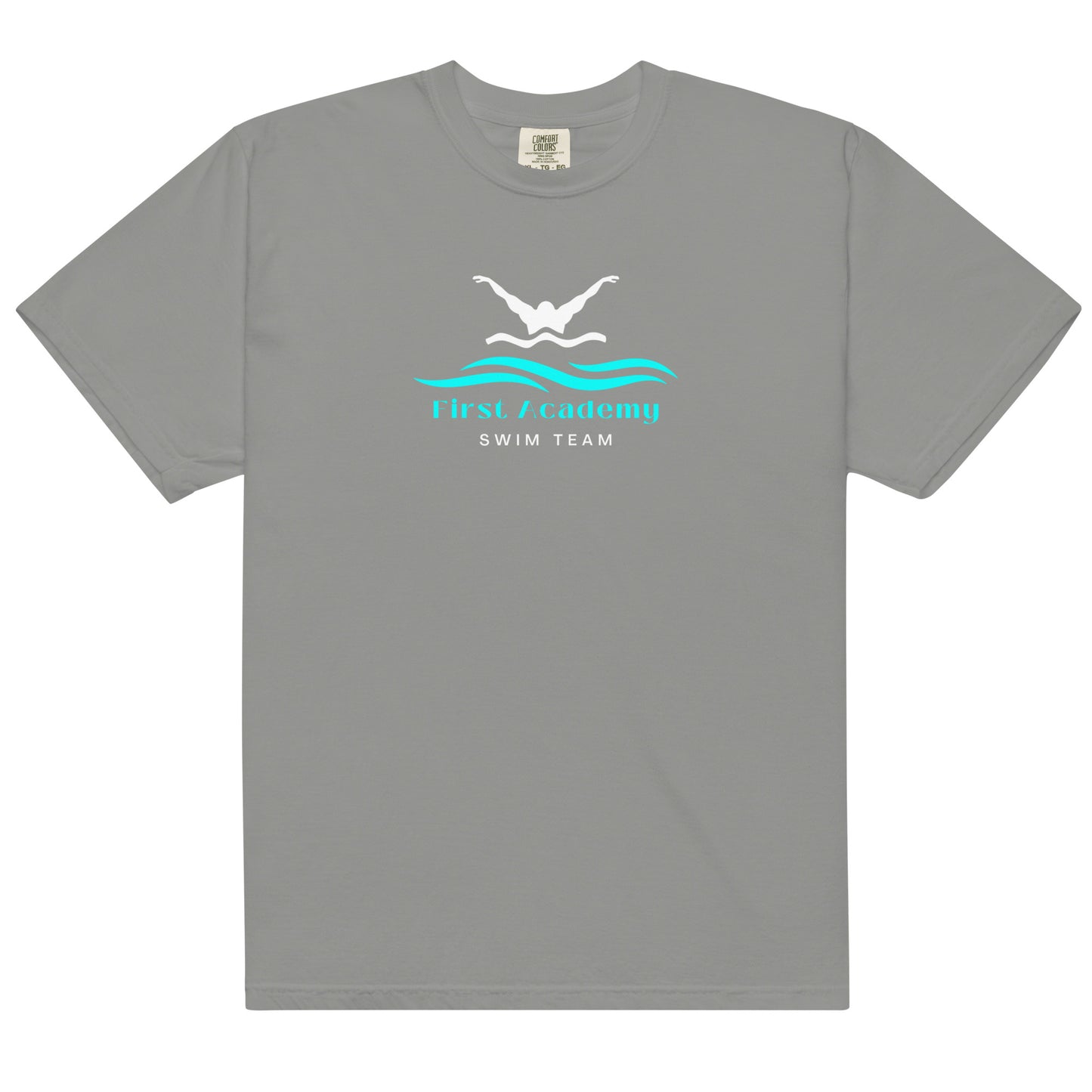 First Academy Swim Team Shirt, Swimmer Tee, Swimming Gift