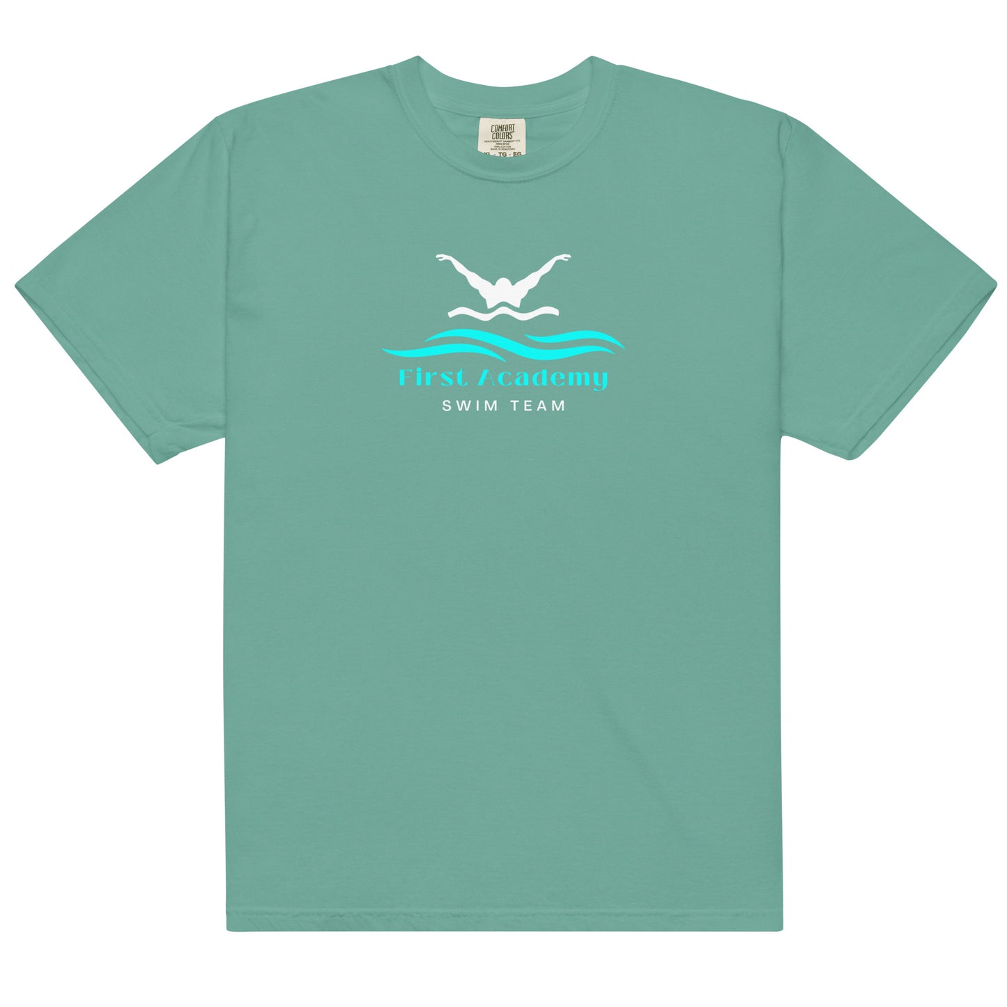 First Academy Swim Team Shirt, Swimmer Tee, Swimming Gift