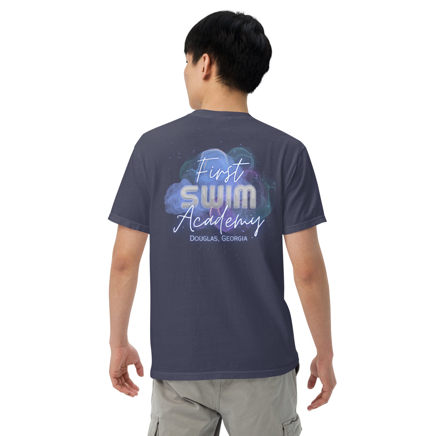 First Academy Swim Comfort Colors Heavyweight T-Shirt