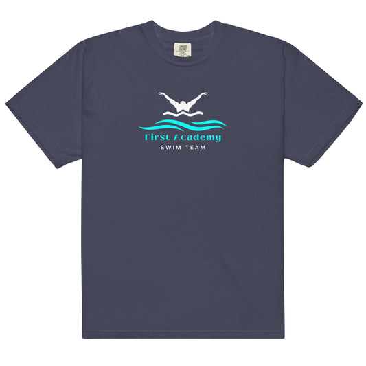 First Academy Swim Team Shirt, Swimmer Tee, Swimming Gift