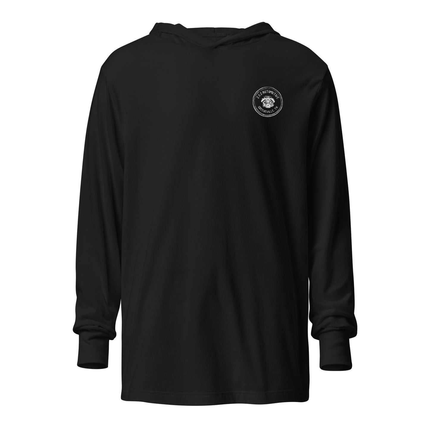 Custom S&S Automotive Hooded Long-Sleeve Tee