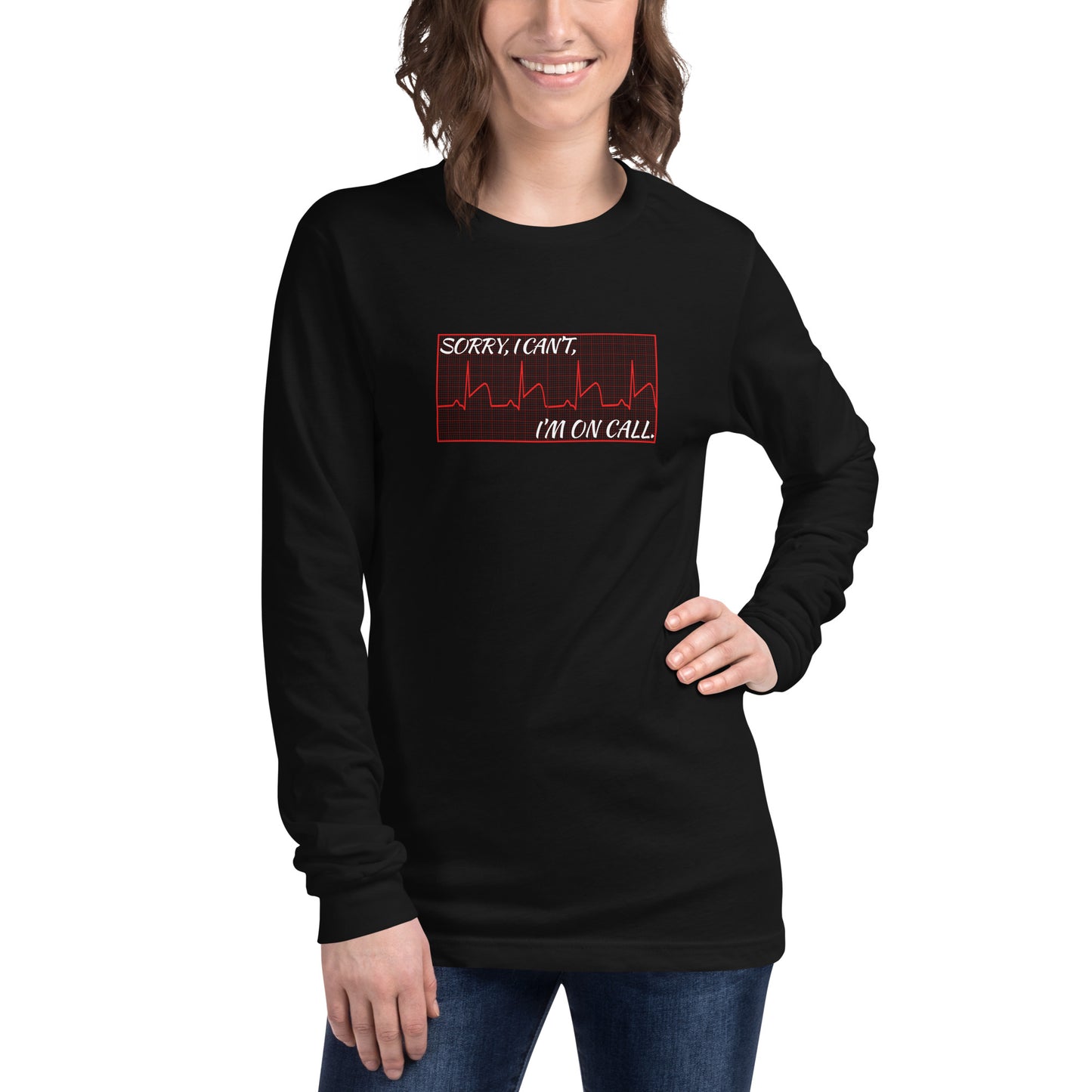 Cardiac Cath Lab On Call Healthcare Unisex Long Sleeve Tee