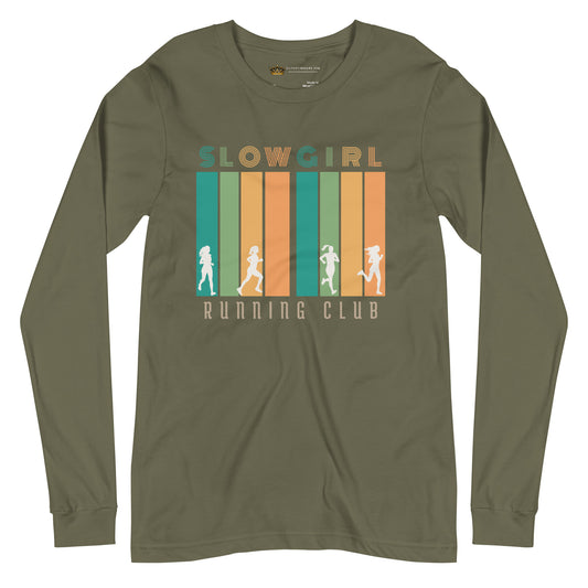 Slow Girl Running Club T-shirt, Funny Runners Shirt, Cross Country Shirt