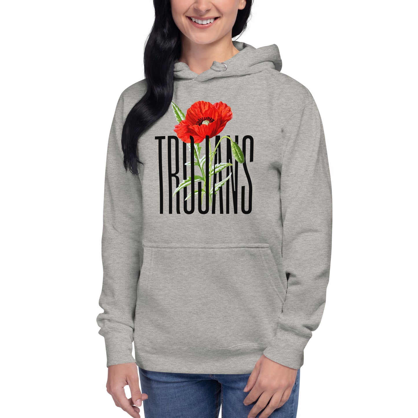 Coffee Trojan Women's Poppy Hoodie