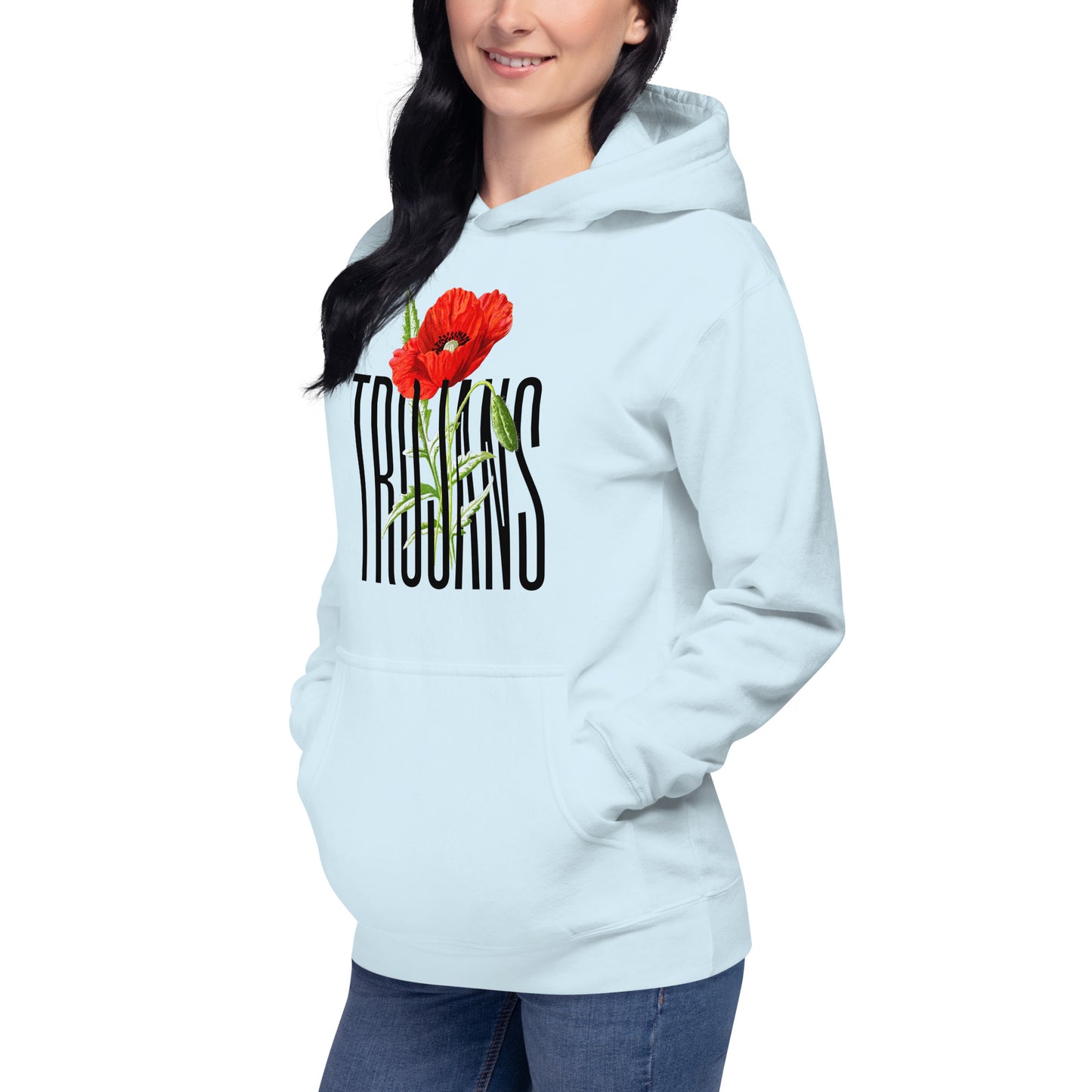 Coffee Trojan Women's Poppy Hoodie