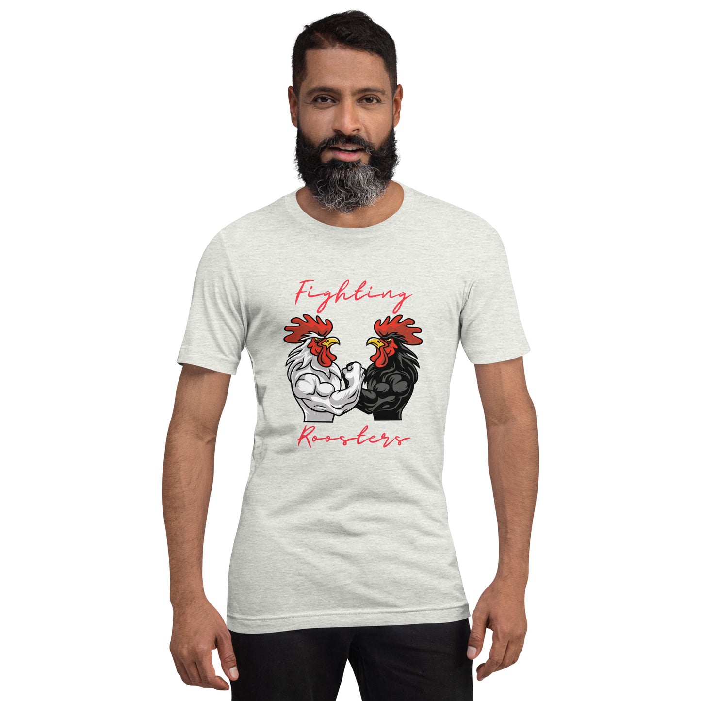 Crossfit Team Name Fighting Roosters Unisex T-Shirt