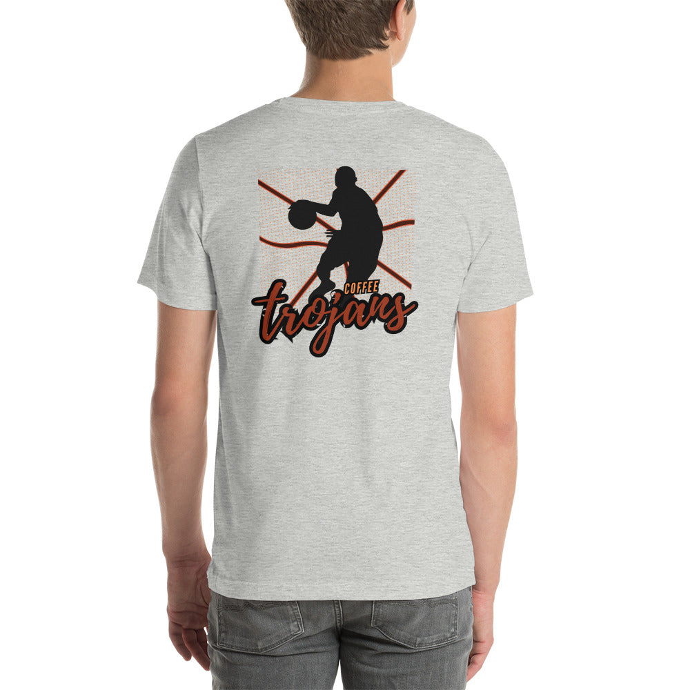 Coffee Trojan Basketball Unisex T-Shirt