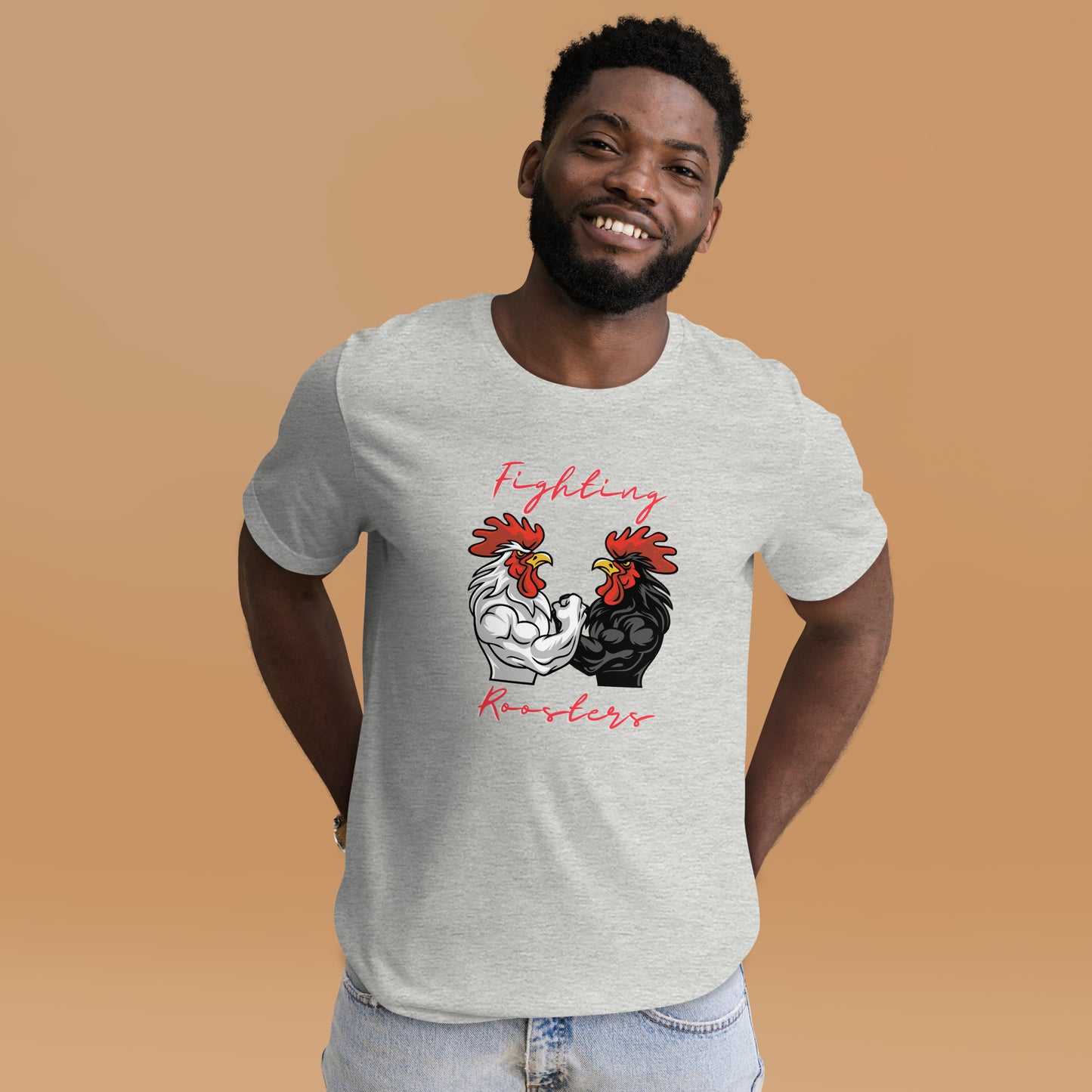 Crossfit Team Name Fighting Roosters Unisex T-Shirt