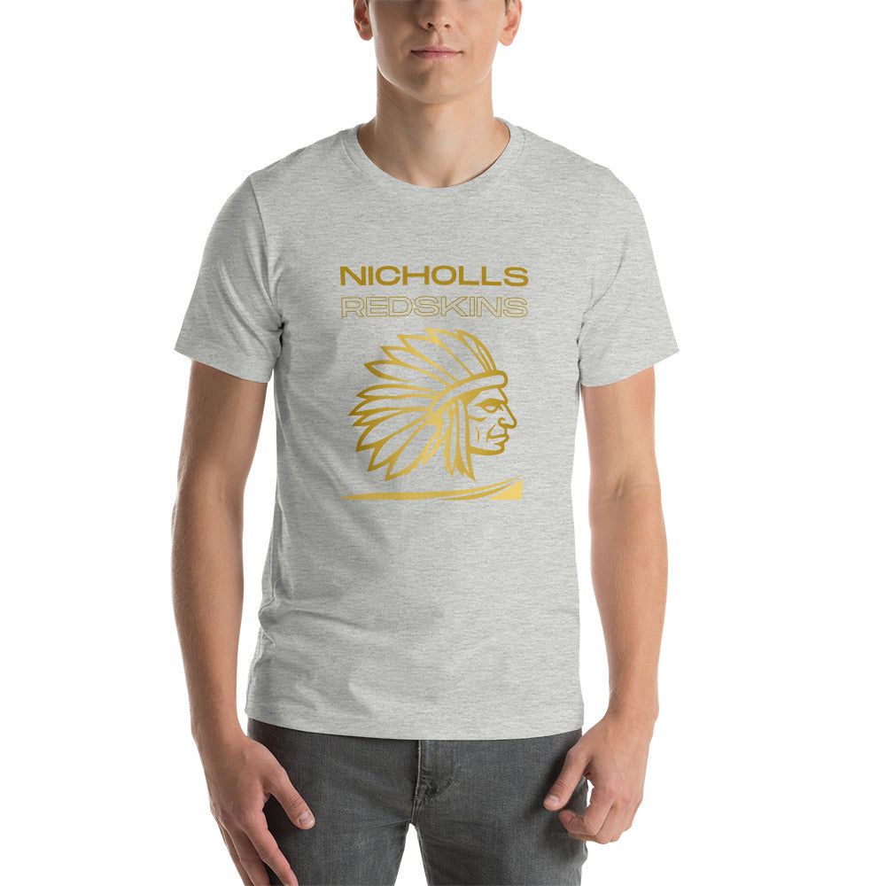 Nicholls Redskins Bella Canvas Unisex School T-Shirt