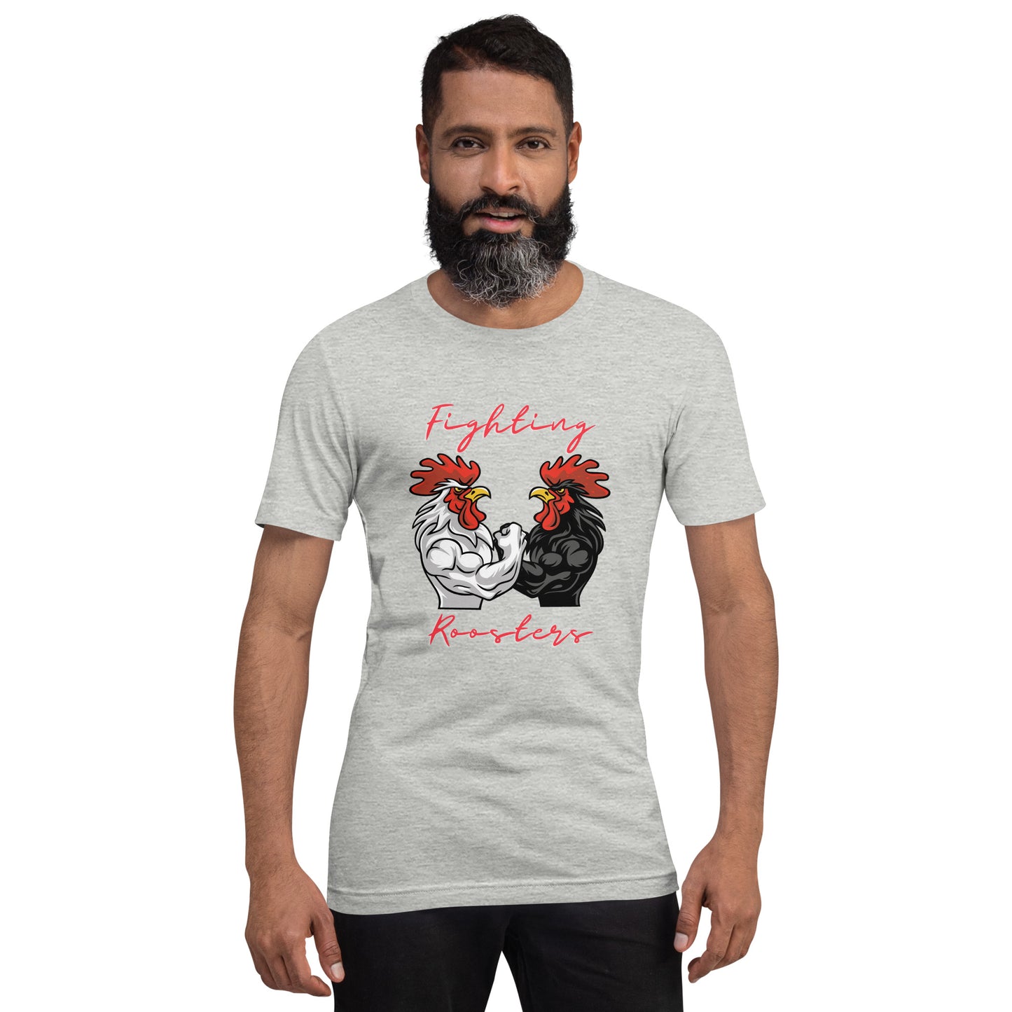 Crossfit Team Name Fighting Roosters Unisex T-Shirt