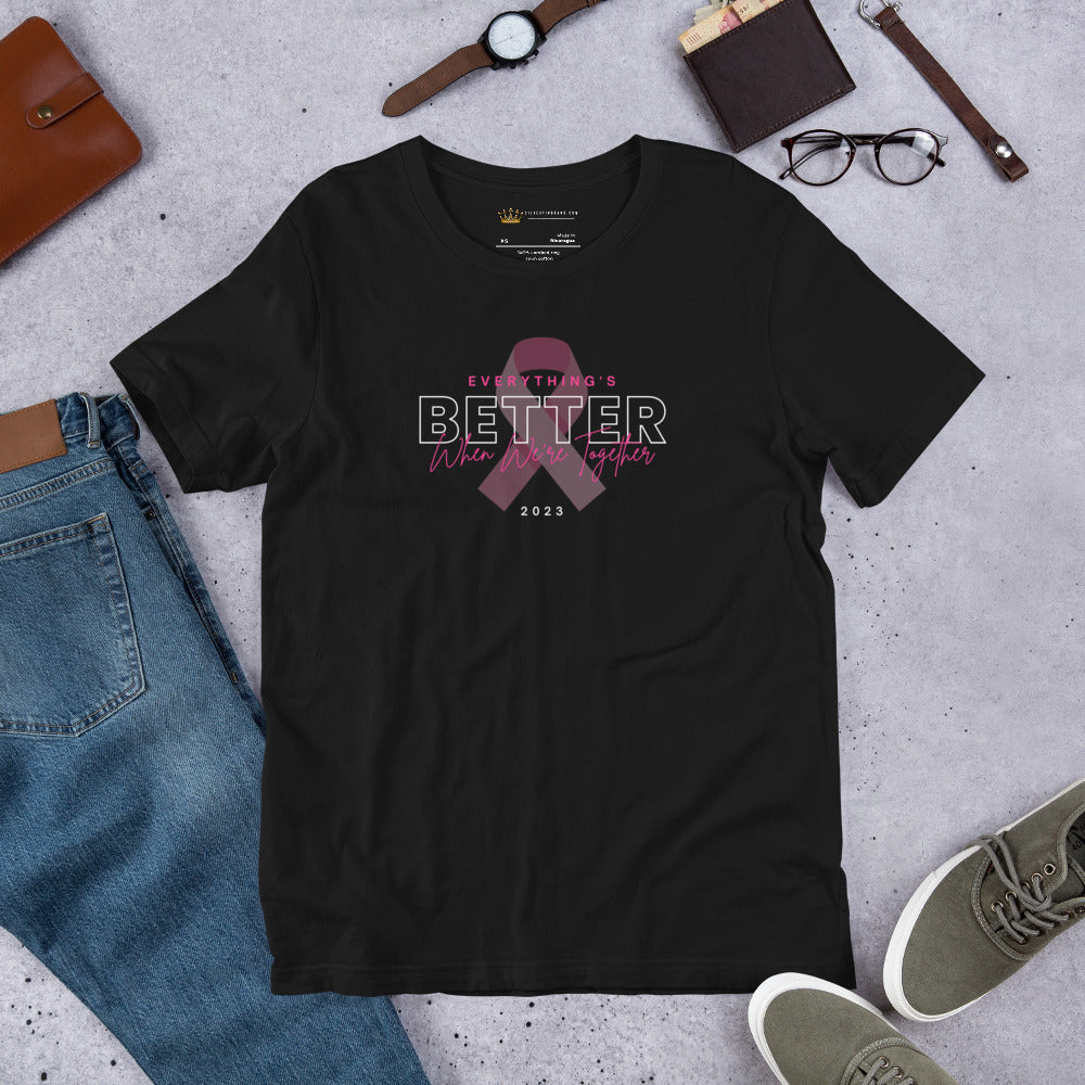 Fight Breast Cancer Shirt, Pink Cancer Ribbon Shirt, Cancer Support Shirt, Breast Cancer Awareness Tee