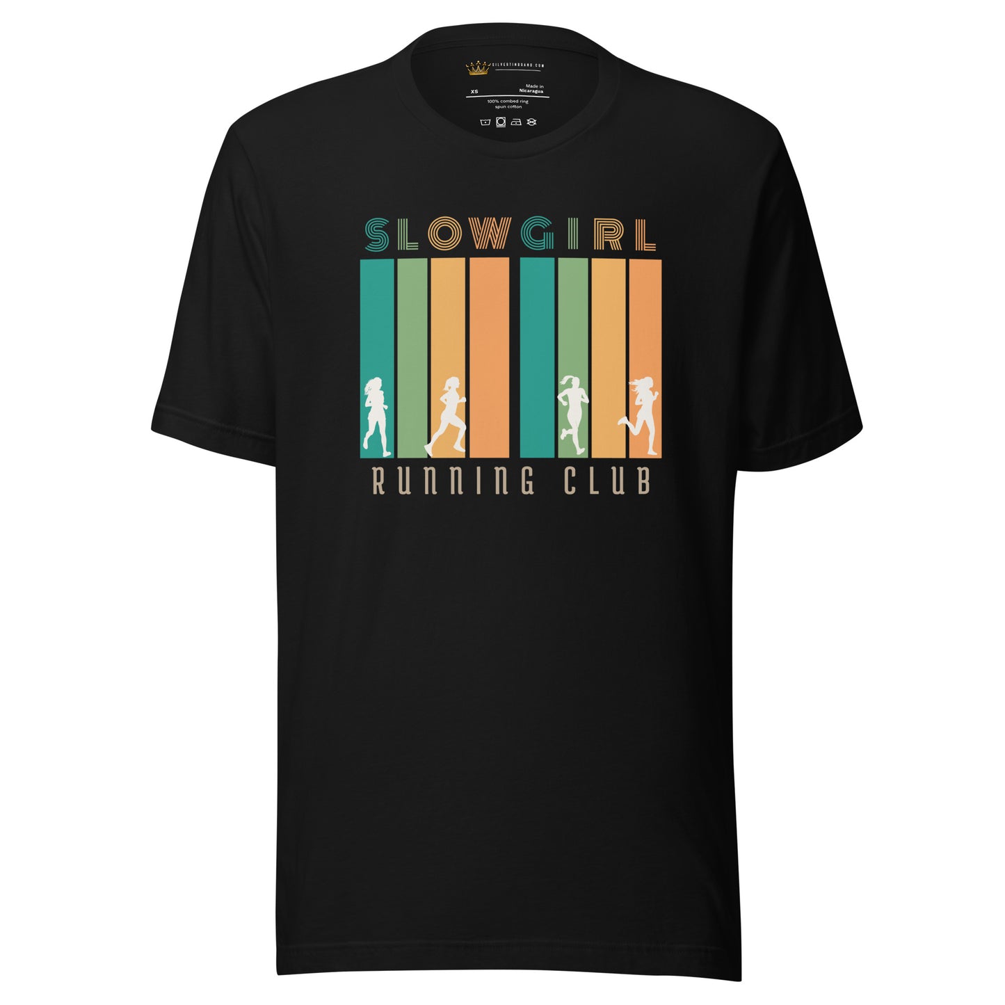 Slow Girl Running Club TShirt, Funny Runners Shirt, Cross Country Shirt