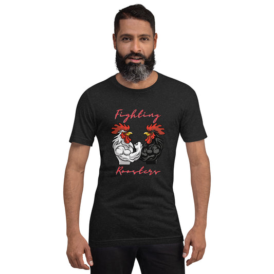 Crossfit Team Name Fighting Roosters Unisex T-Shirt