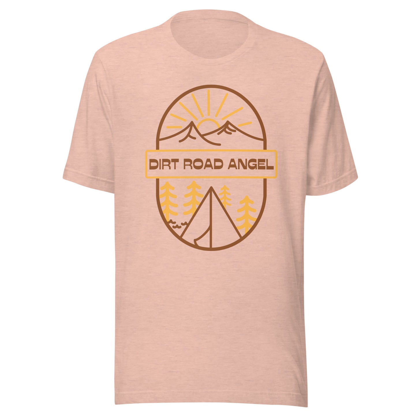 SilverTin Dirt Road Angel Bella Canvas Unisex T-Shirt