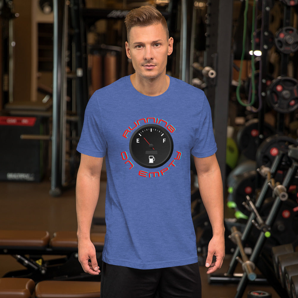 Crossfit Team Name Running On Empty Unisex T-Shirt