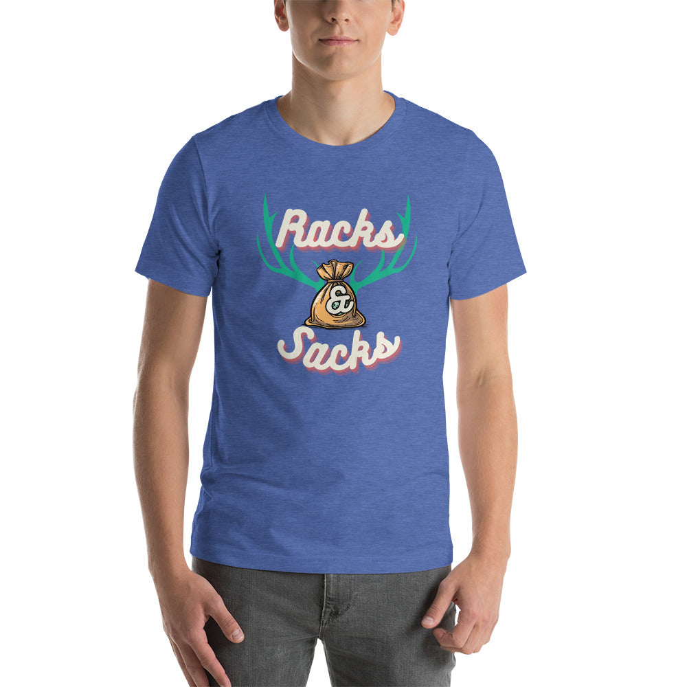 Crossfit Team Name Racks & Sacks Unisex T-Shirt