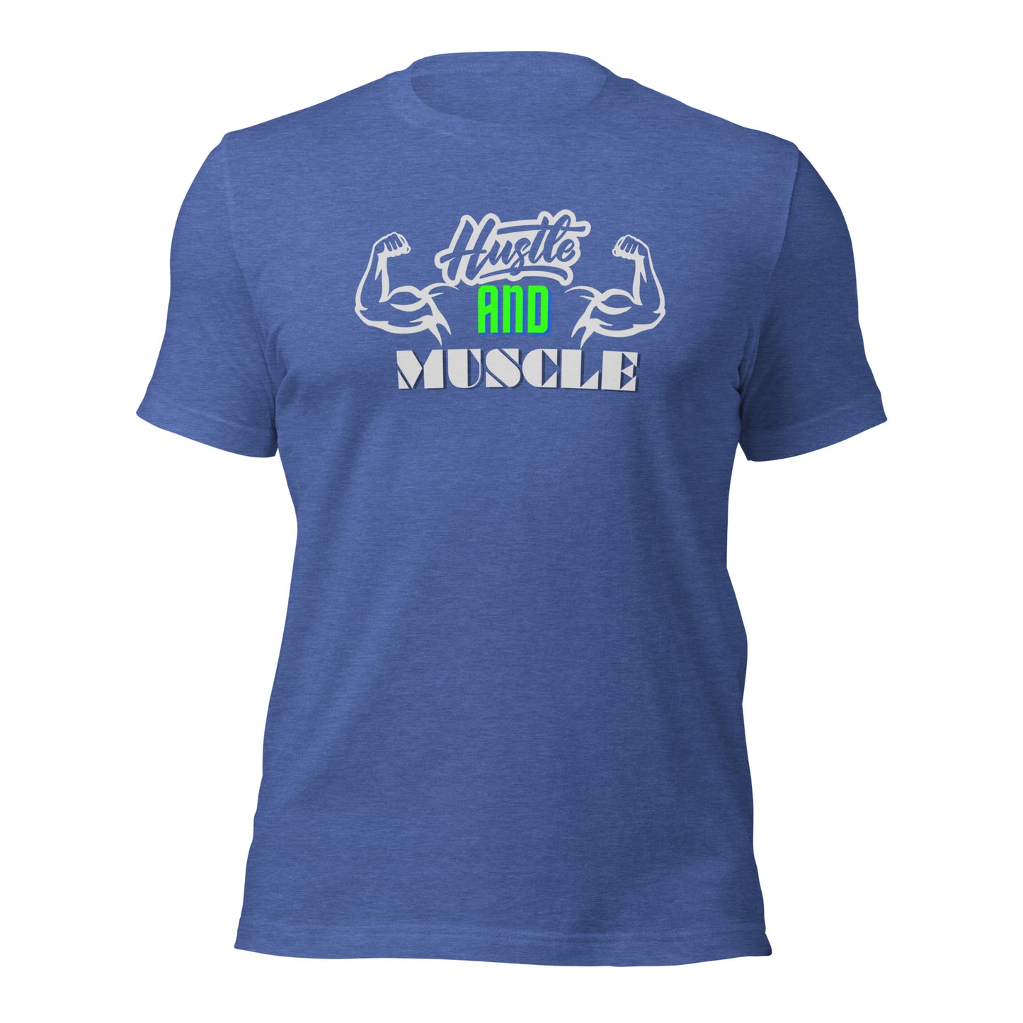 Crossfit Team Name Hustle and Muscle Unisex T-Shirt