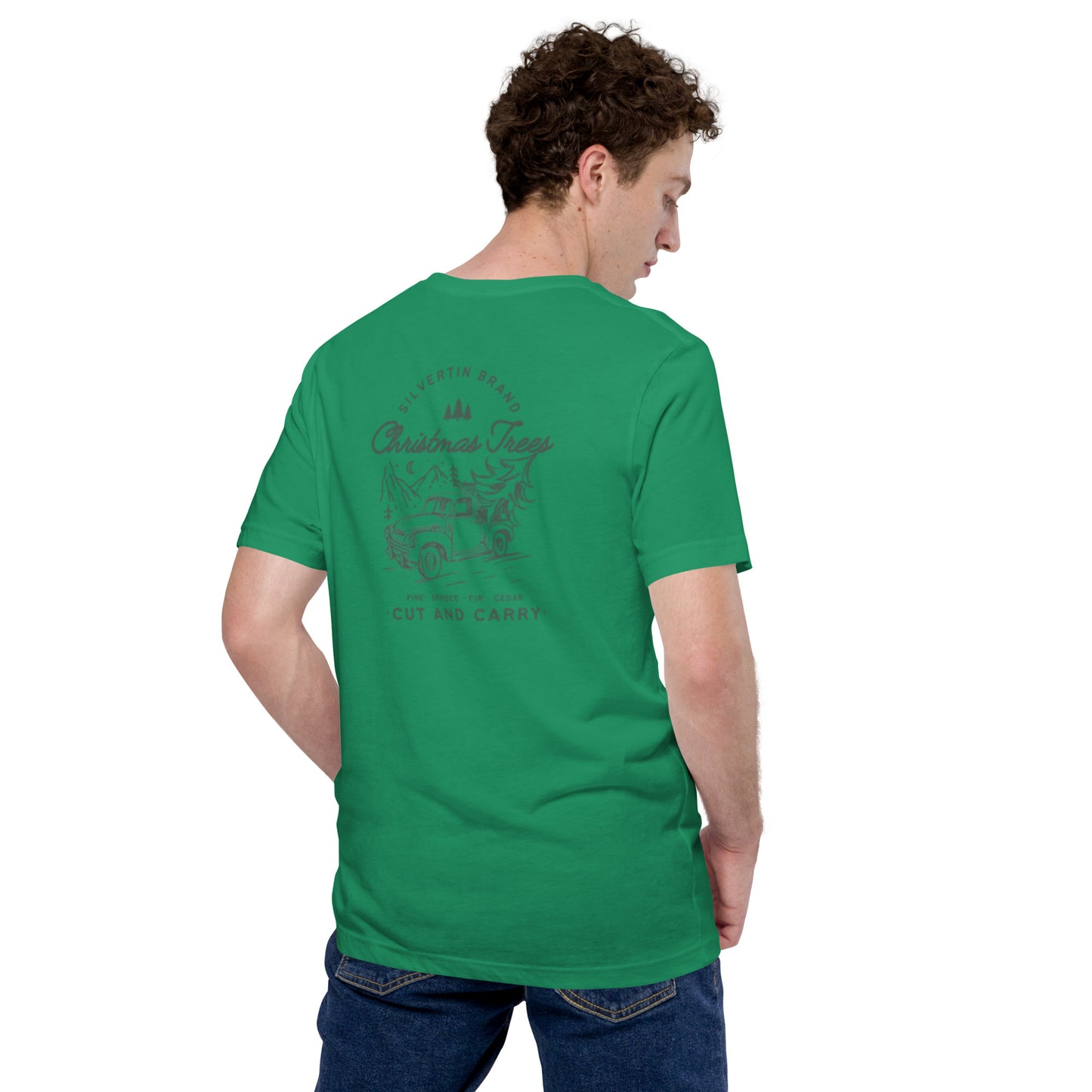 Christmas Tree Bella Canvas Unisex T-Shirt