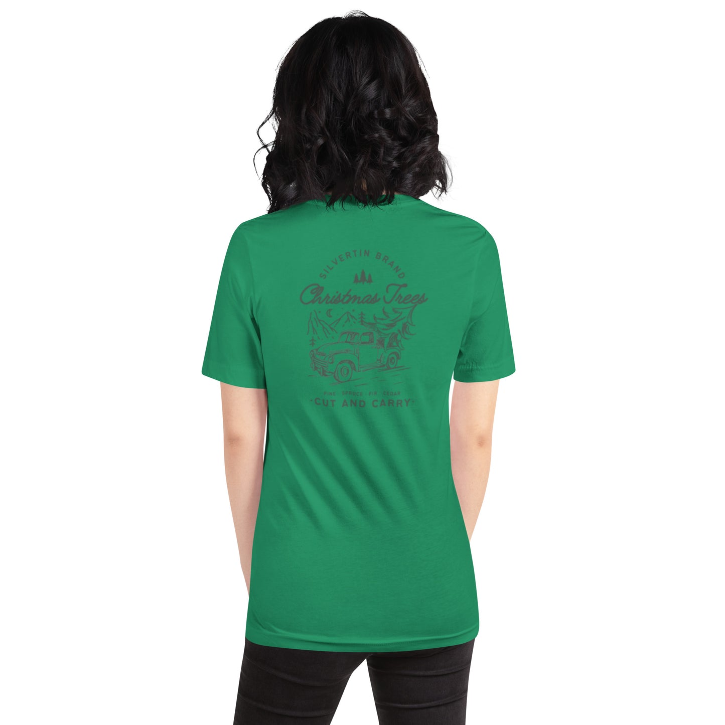 Christmas Tree Bella Canvas Unisex T-Shirt