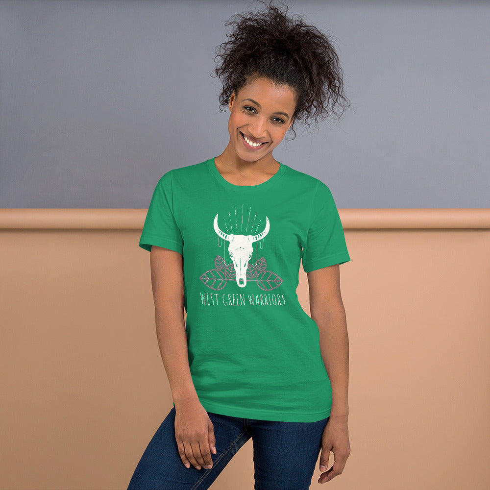 West Green Warriors Bella Canvas Unisex School T-Shirt