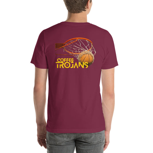 Trojans Basketball Bella Canvas Unisex T-Shirt