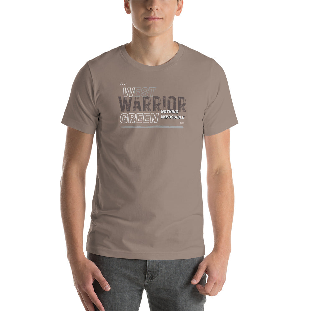 West Green Warrior Bella Canvas Unisex School T-Shirt