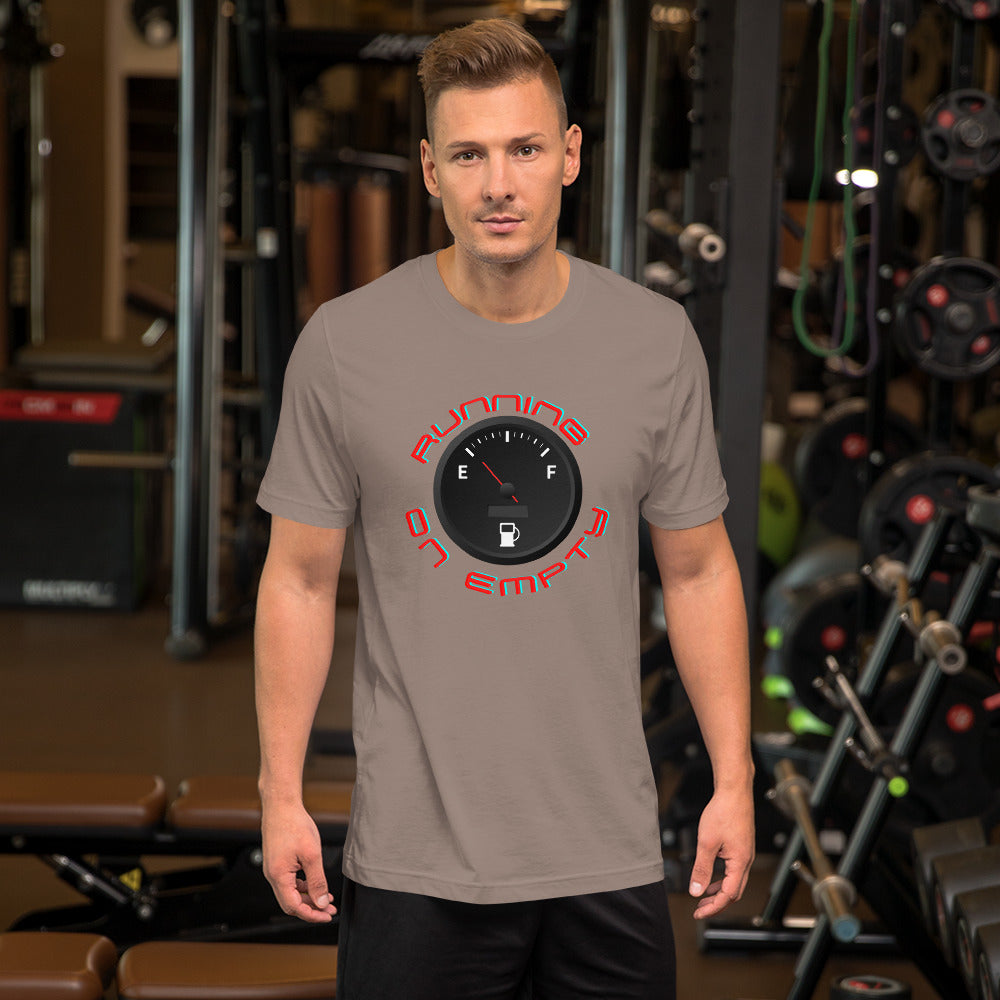 Crossfit Team Name Running On Empty Unisex T-Shirt