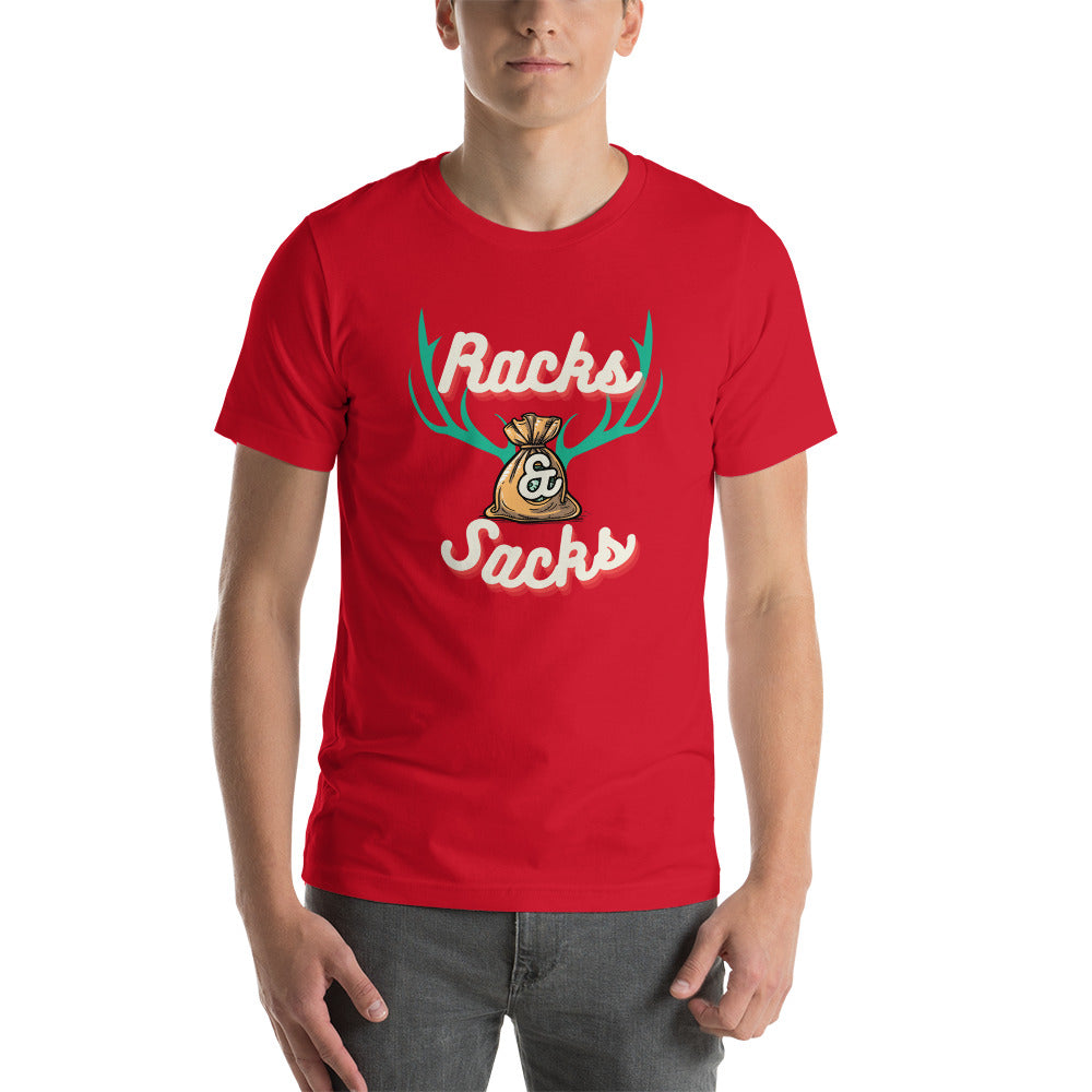 Crossfit Team Name Racks & Sacks Unisex T-Shirt