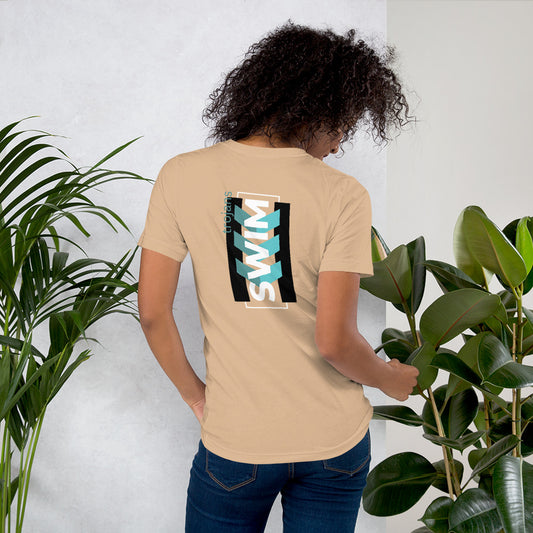 Coffee Trojan Swim Bella Canvas Unisex T-Shirt