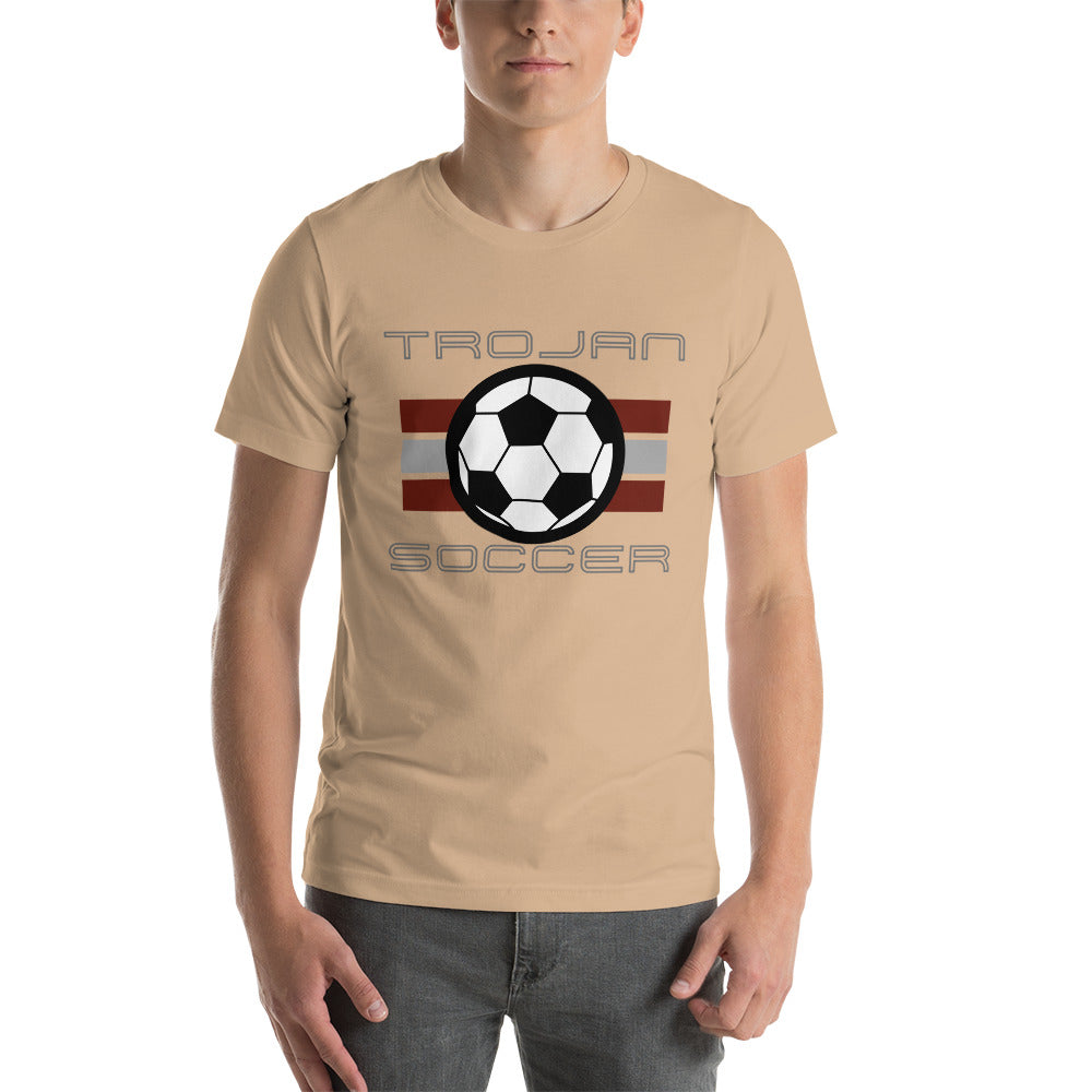 Trojan Soccer Bella Canvas Unisex T-Shirt