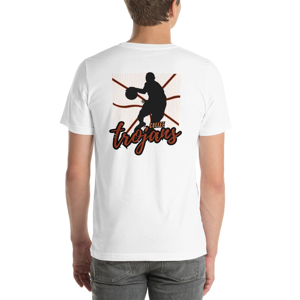 Coffee Trojan Basketball Unisex T-Shirt