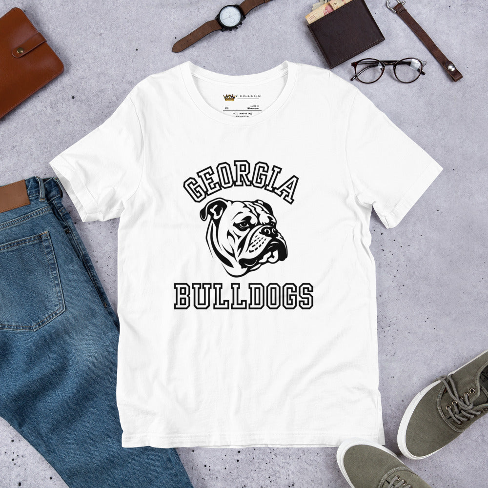 Georgia Bulldogs Bella Canvas Unisex T-Shirt, Game Day Shirt, Mascot Tee