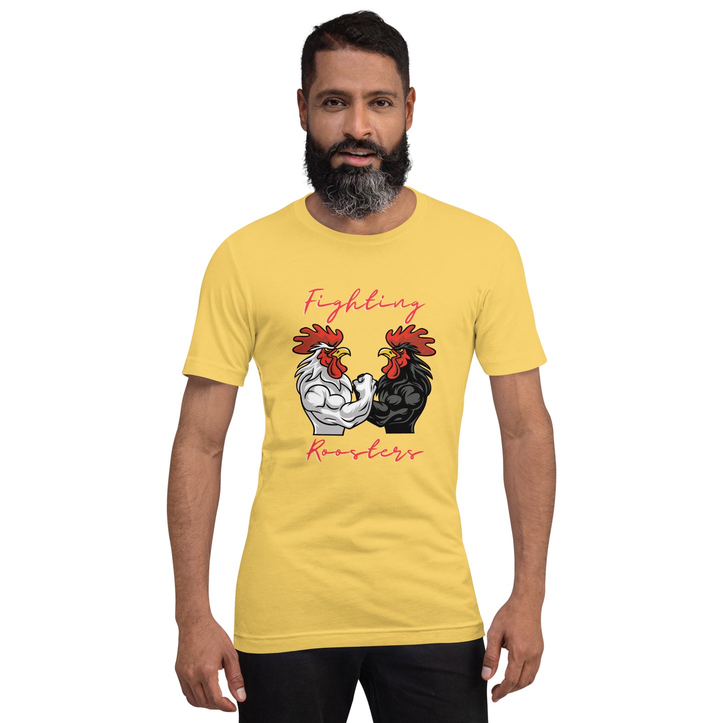 Crossfit Team Name Fighting Roosters Unisex T-Shirt