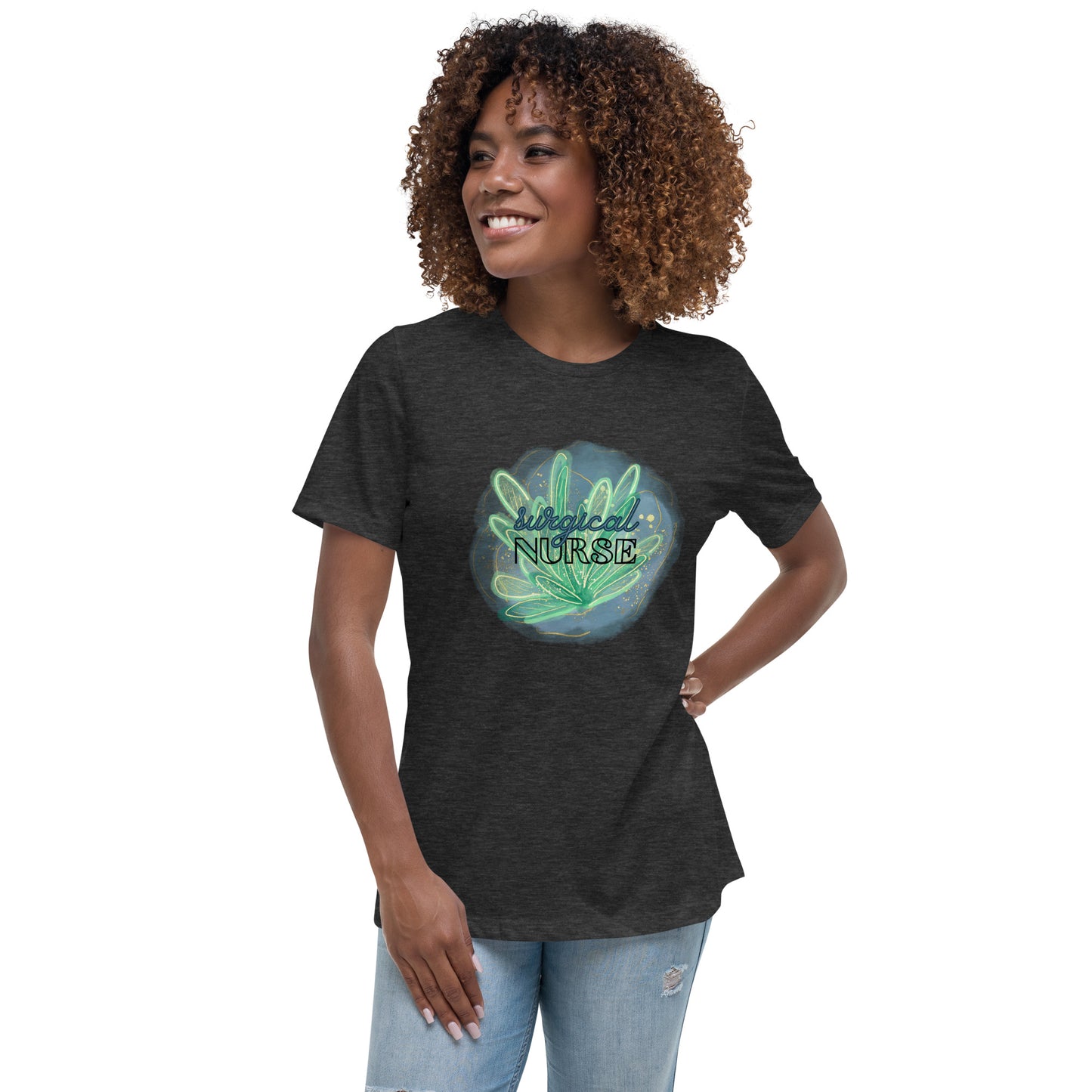 Surgical Nurse Women's Relaxed Healthcare T-Shirt