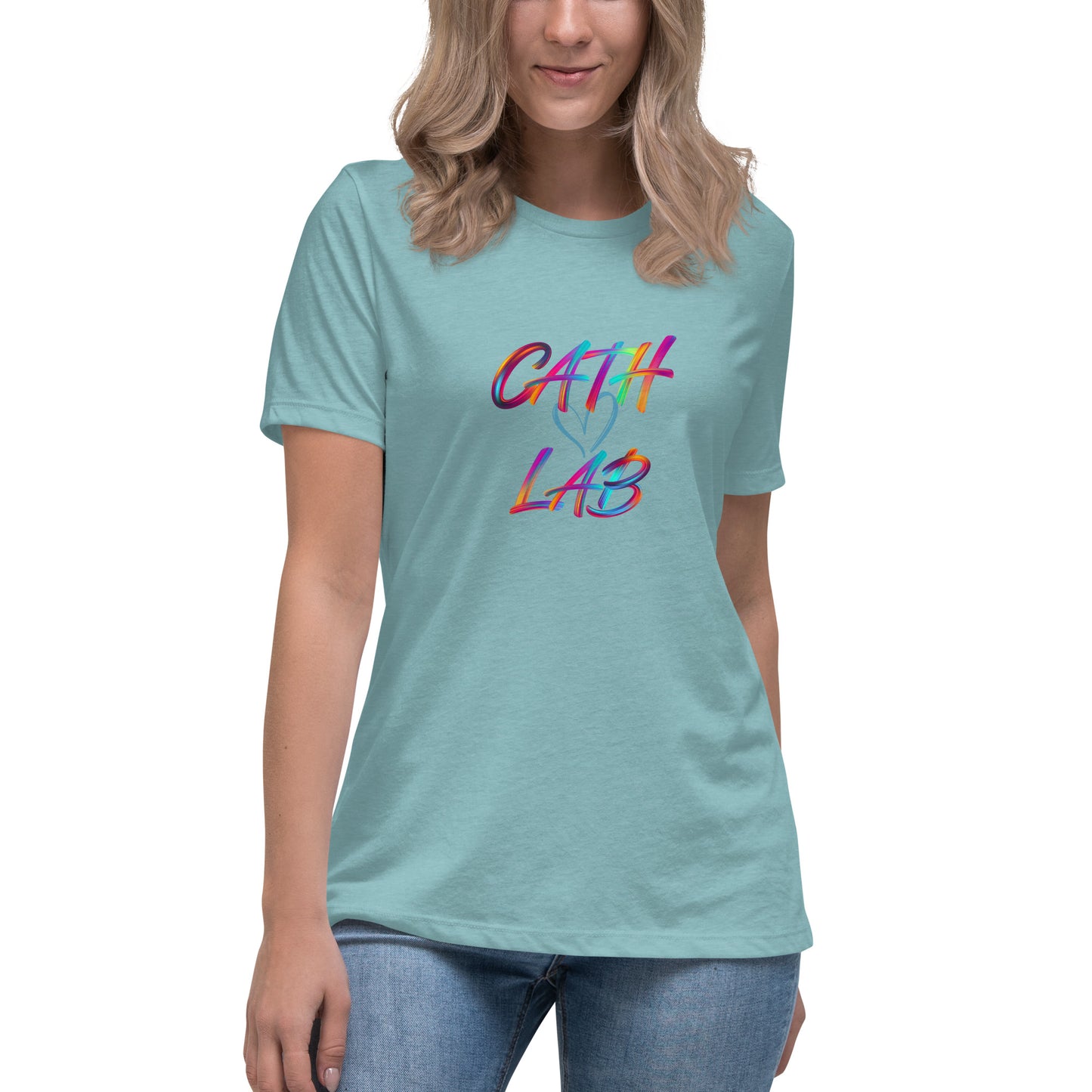 Cath Lab Women's Relaxed Healthcare T-Shirt