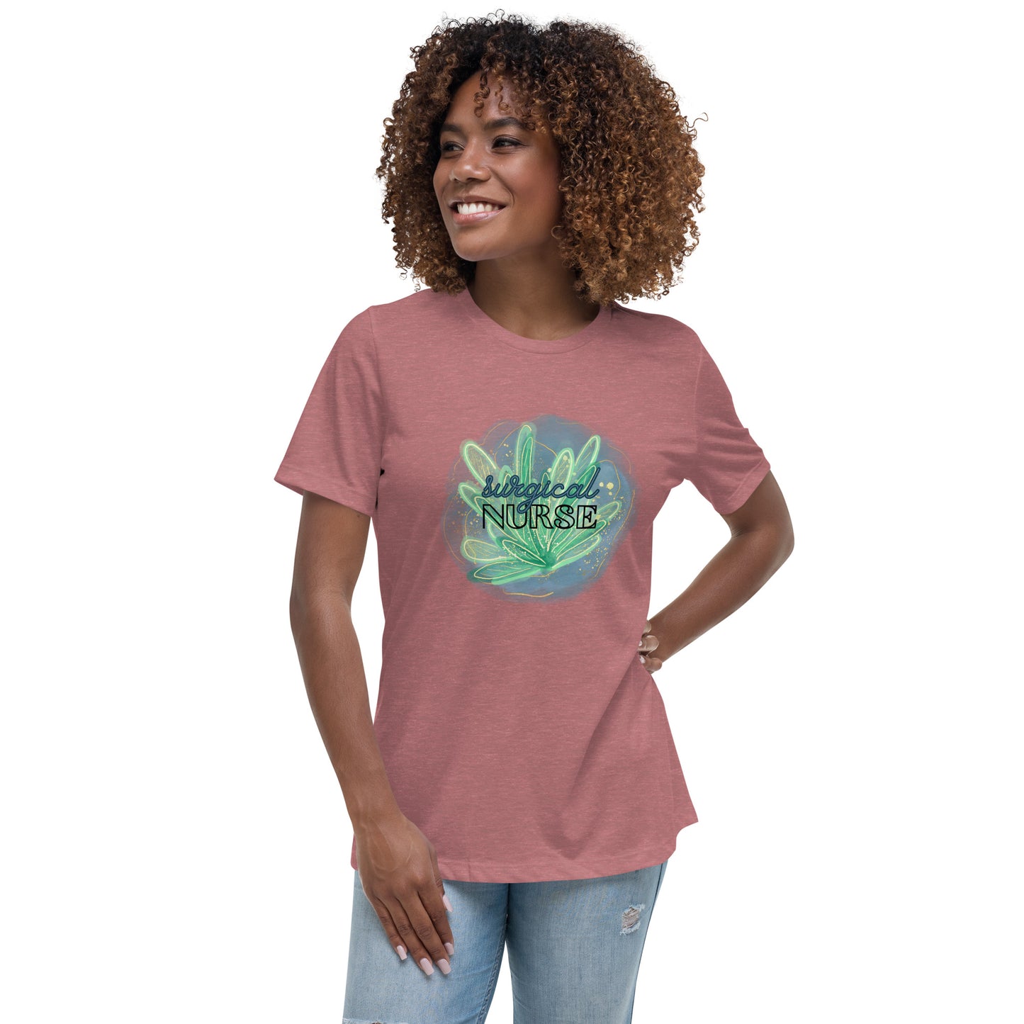 Surgical Nurse Women's Relaxed Healthcare T-Shirt