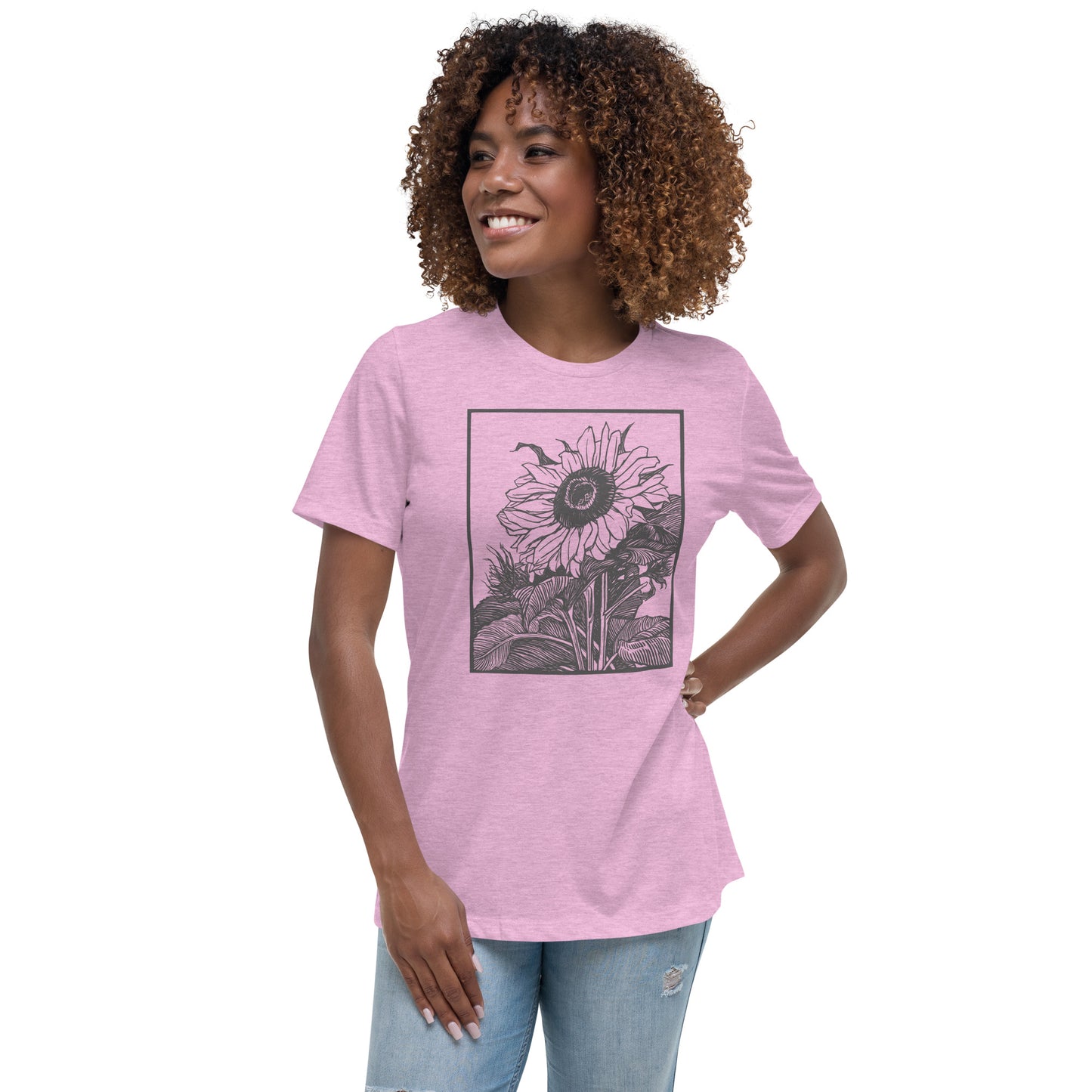 SilverTin Aesthetic Sunflower T-Shirt