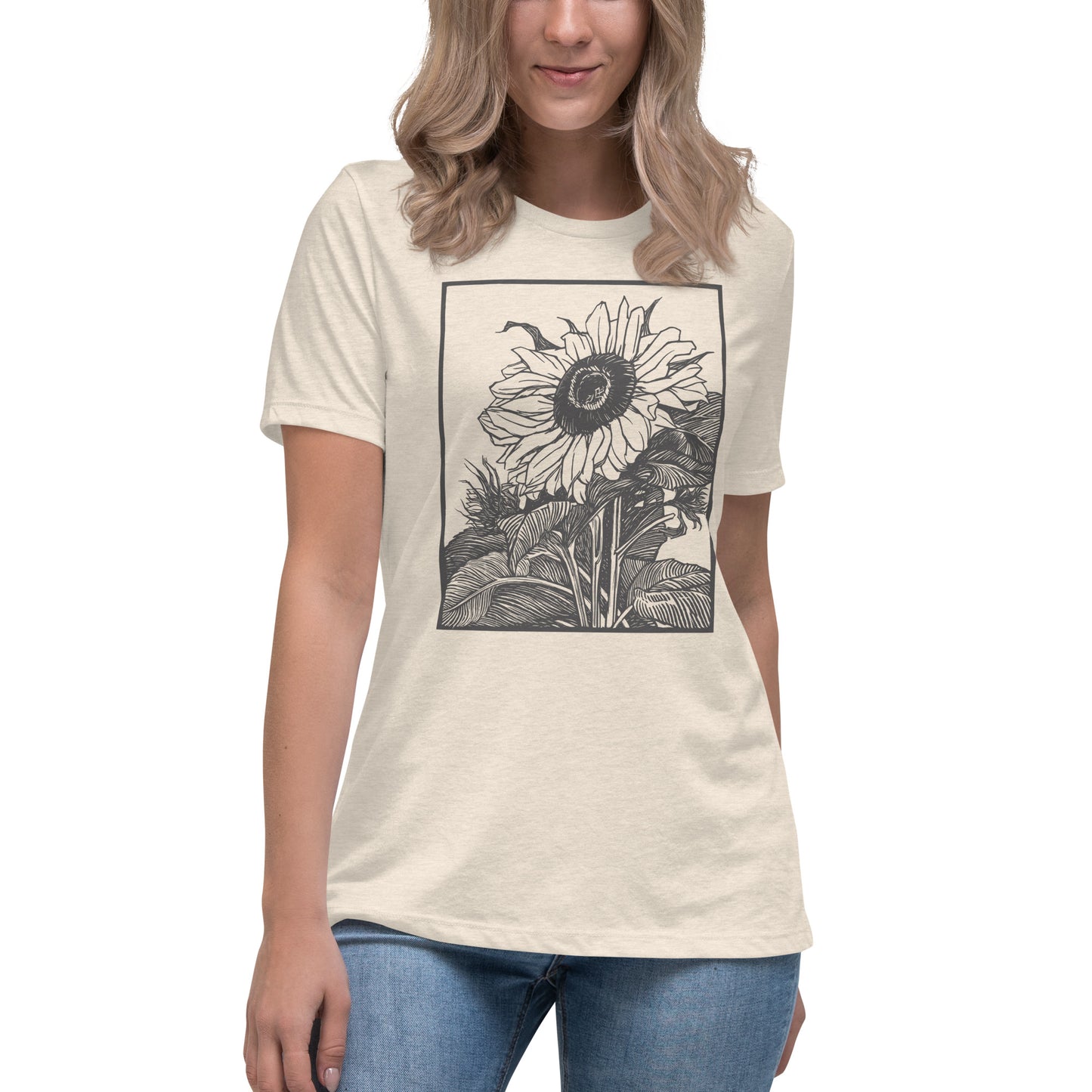 SilverTin Aesthetic Sunflower T-Shirt