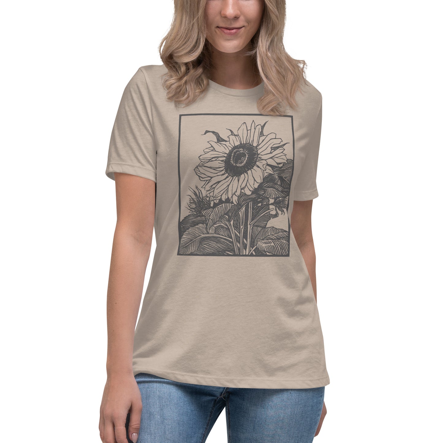 SilverTin Aesthetic Sunflower T-Shirt