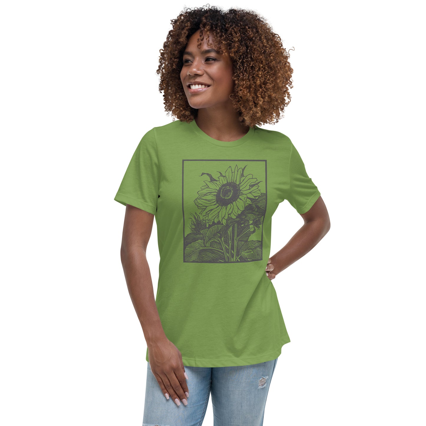 SilverTin Aesthetic Sunflower T-Shirt